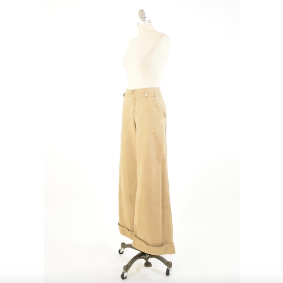 ❌SOLD❌Cartonnier Wide-Leg Lace Up Chinos - Picture 4 of 7